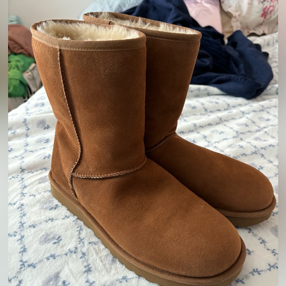 Brown Fur Uggs Authentic Brand New SIZE 12